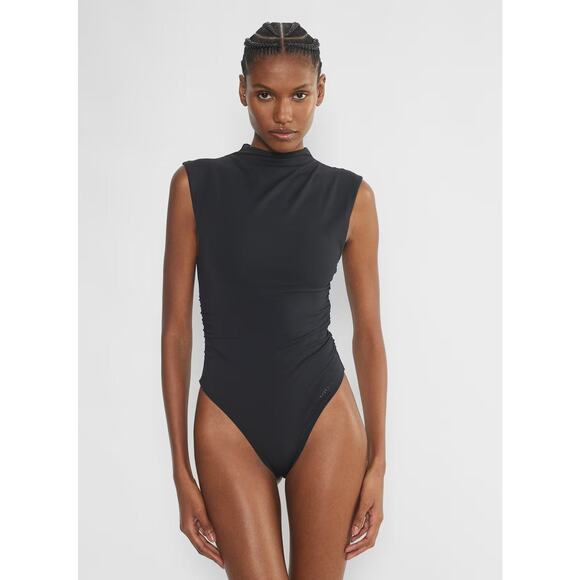 Aritzia Original Contour Fortify Second-Skin Ruched Mockneck Bodysuit - XS - Picture 5 of 8